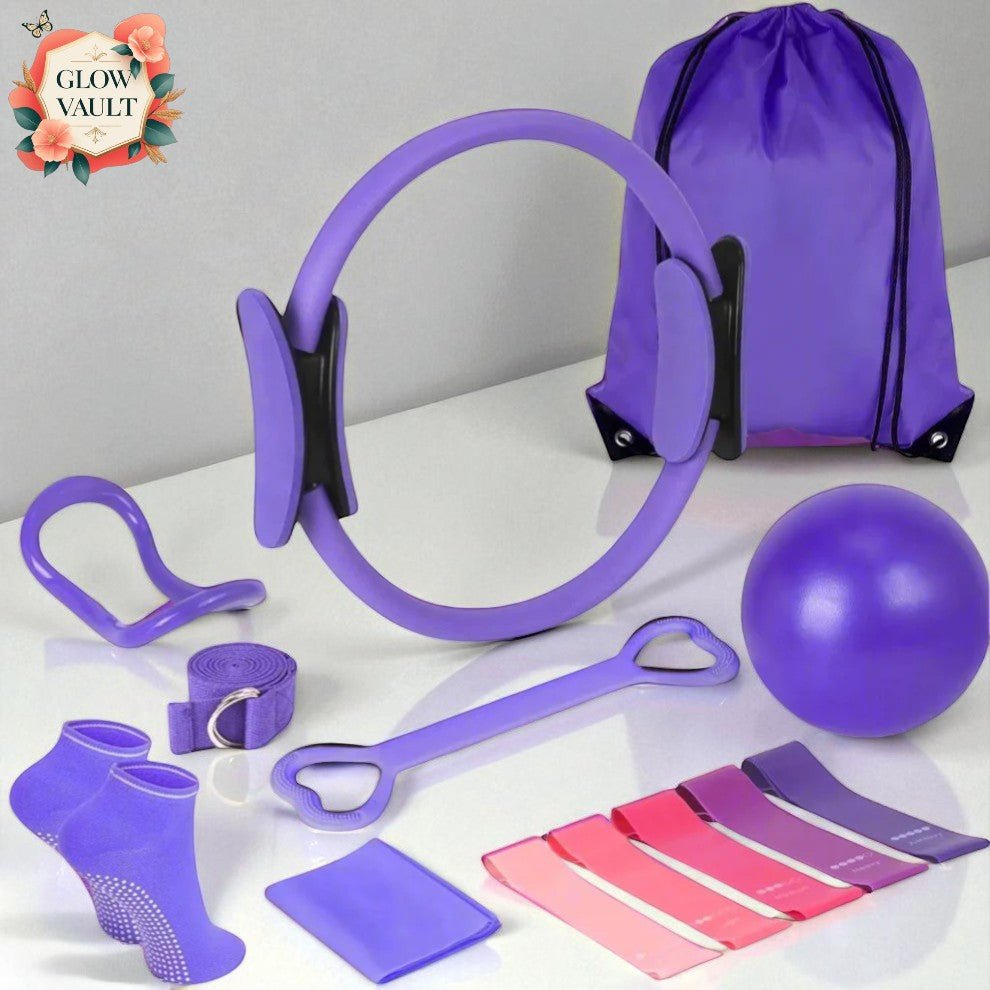 Pilates & Resistance Glow Up Set – Full-Body Home Workout Kit